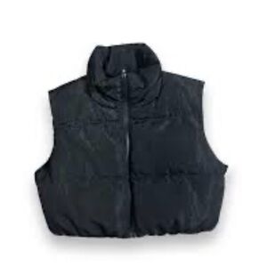 SHEIN Classic Black Puffer Vest